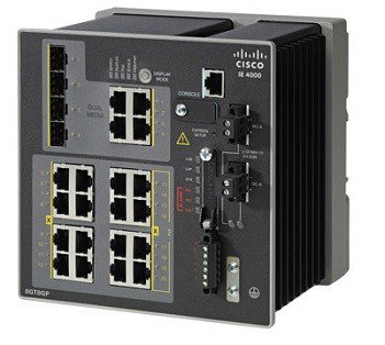 Коммутатор Cisco Industrial Ethernet 4000 IE-4000-8GS4G-E