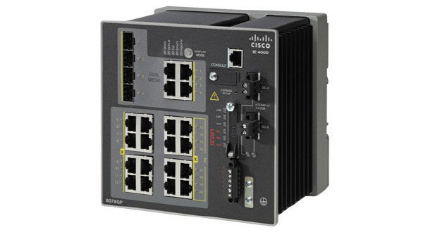 Коммутатор Cisco Industrial Ethernet 4000 IE-4000-4TC4G-E