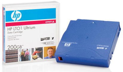 Картридж данных HP LTO-1 Ultrium 200 ГБ (C7971A)