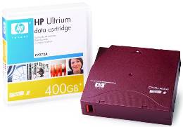 Картридж данных HP LTO-2 Ultrium 400 ГБ (C7972A)