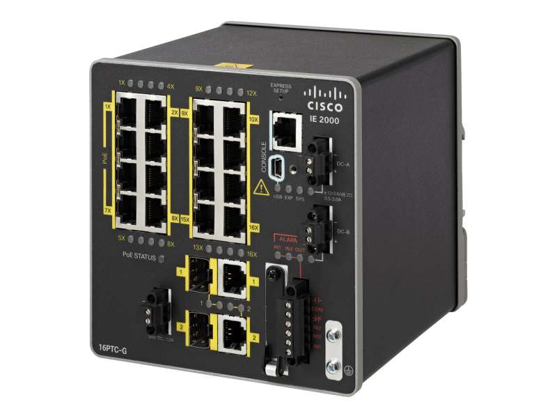 Коммутатор Cisco Industrial Ethernet 2000 IE-2000-16PTC-G-L
